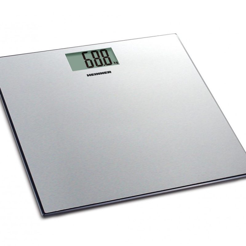 Cantar de baie Heinner SoftSilver 180 HBS-180SS, platforma din inox,