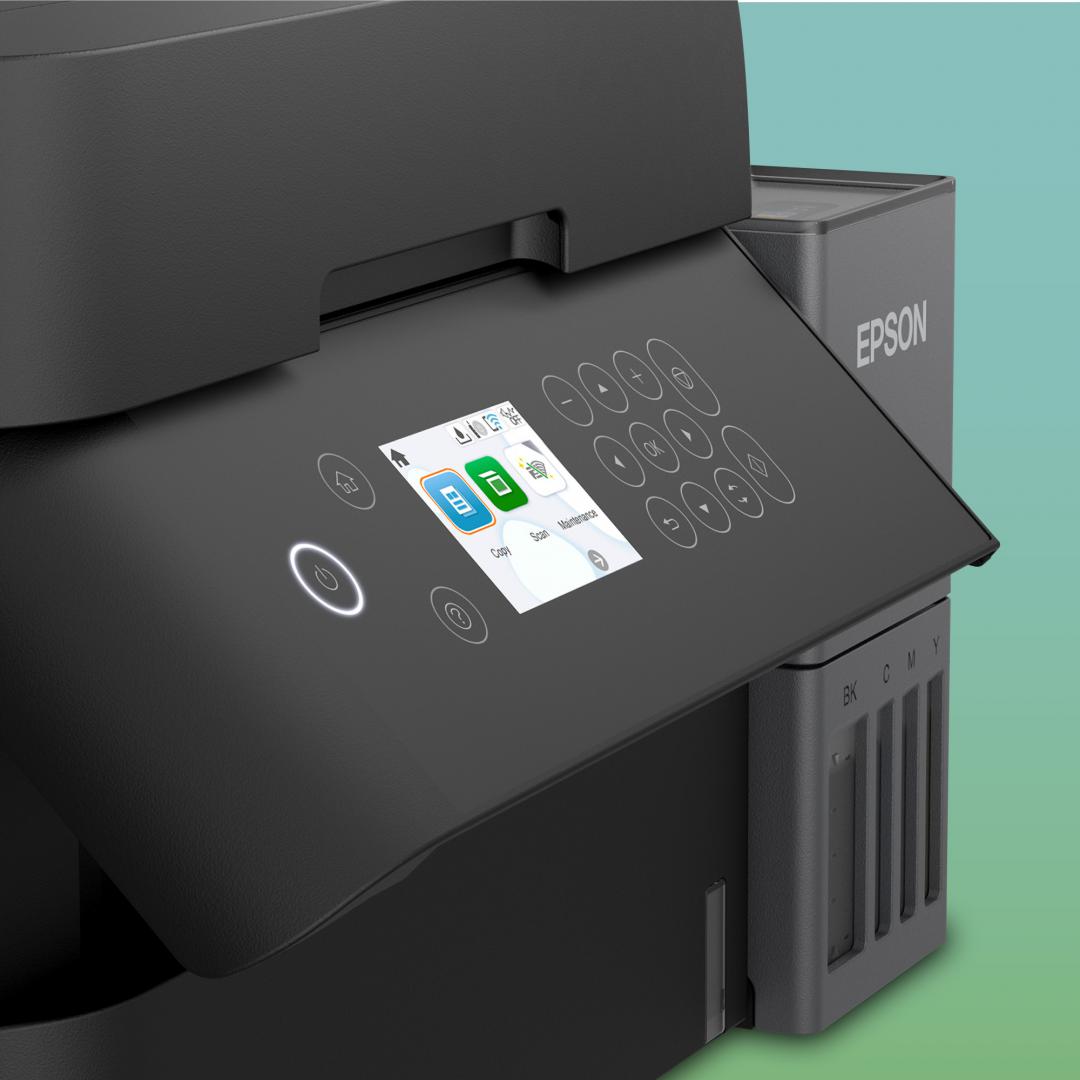 Multifunctional inkjet EPSON EcoTank CISS L6370, format A4, Color, Duplex, - imagine 3