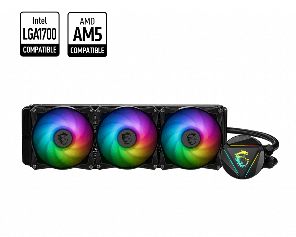 Cooler Procesor MSI MAG CORELIQUID 360R V2 NEGRU - imagine 3