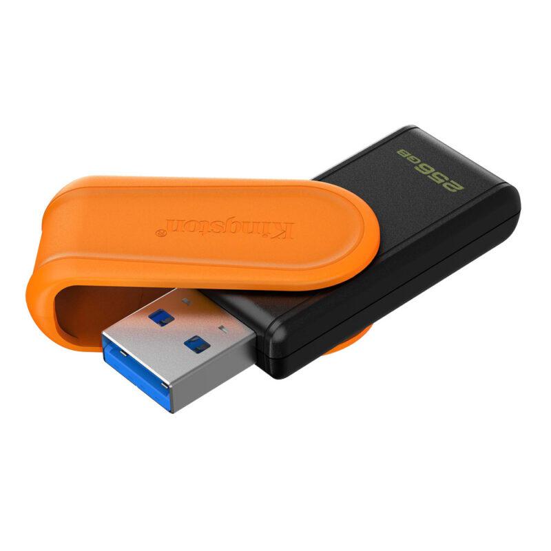 Memorie USB Kingston Exodia S 256 GB, USB 3.2, Negru