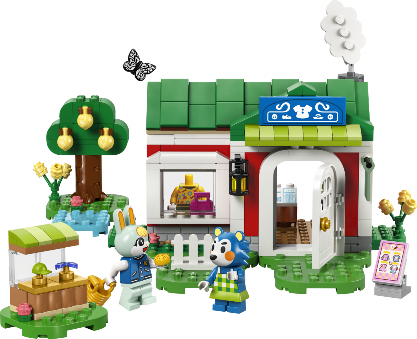MAGAZIN DE HAINE DETINUT DE ABLE SISTERS, LEGO77055