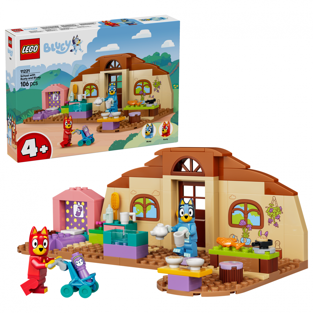 LA SCOALA CU RUSTY SI BLUE LEGO11221 - imagine 5