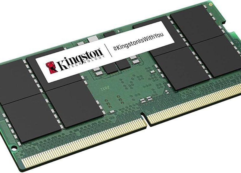 Memorie RAM notebook Kingston ValueRAM, 8GB, DDR5, 5600MHz, CL46, 1.1v