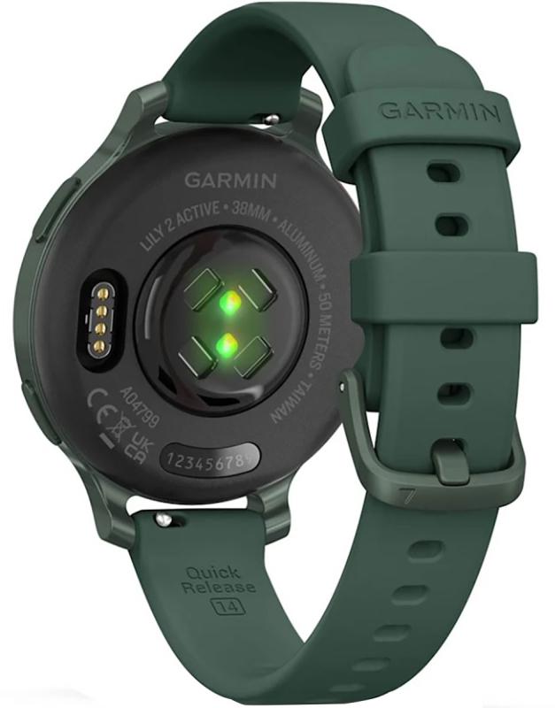 Smartwatch Garmin Lily 2 Active, 38mm, Green - imagine 3