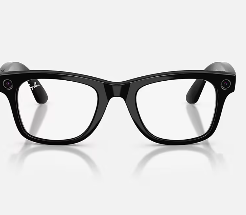 Ray-Ban Meta Wayfarer Gen 2 High Bridge Fit Shiny Black