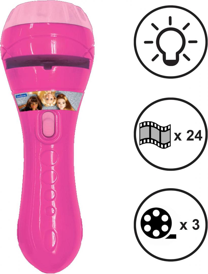 LANTERNA CU PROIECTOR, BARBIE - imagine 3