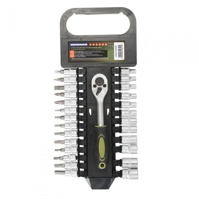 HEINNER SET 27 PIESE 1/4" CR-V