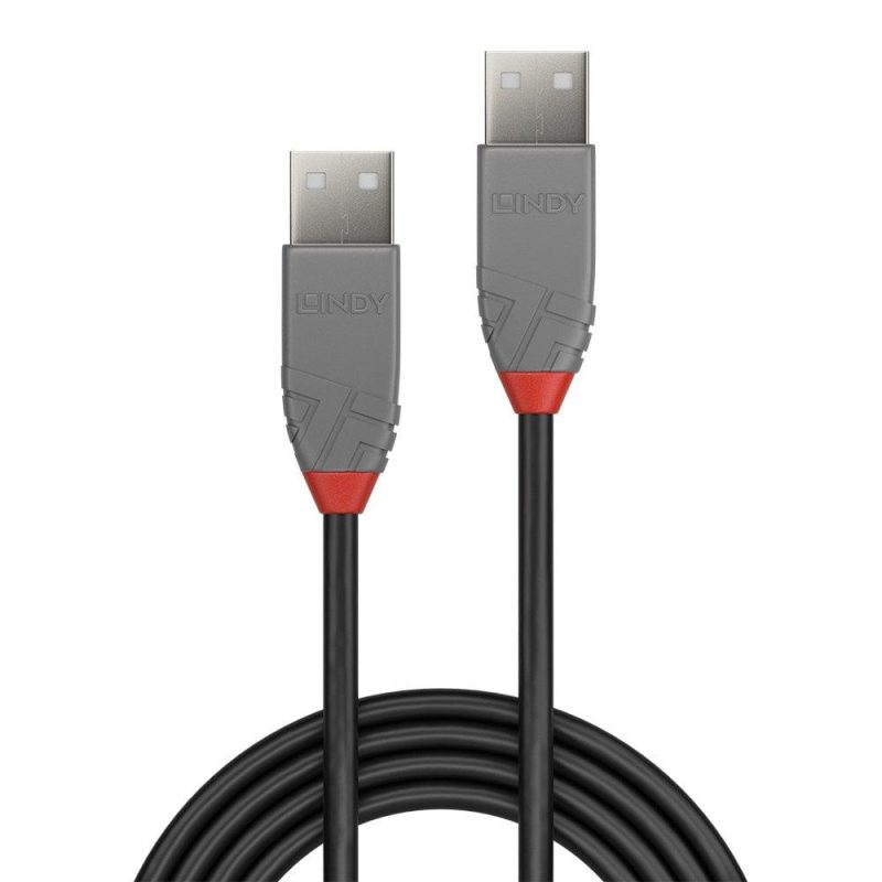 Cablu transfer date Lindy LY-36694, USB 2.0 Type A to