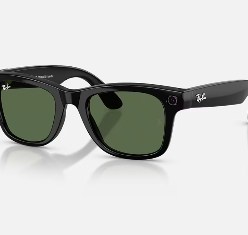 Ray-Ban Meta Wayfarer Gen 2 High Bridge Fit Shiny Black