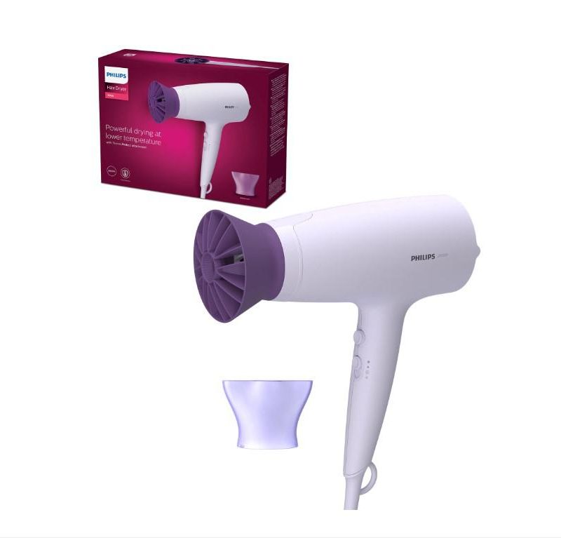 Uscator de par PHILIPS Seria 3000 BHD341/10, 2100W, 2 viteze,
