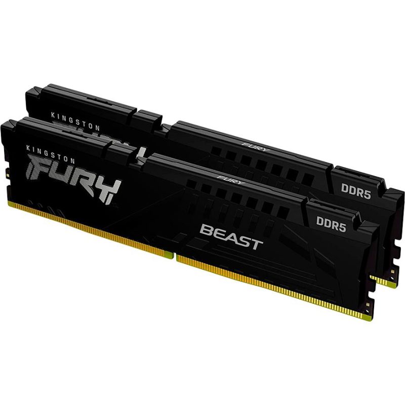 Memorie RAM Kingston FURY Beast, 64GB DDR5, 6000MHz, CL36