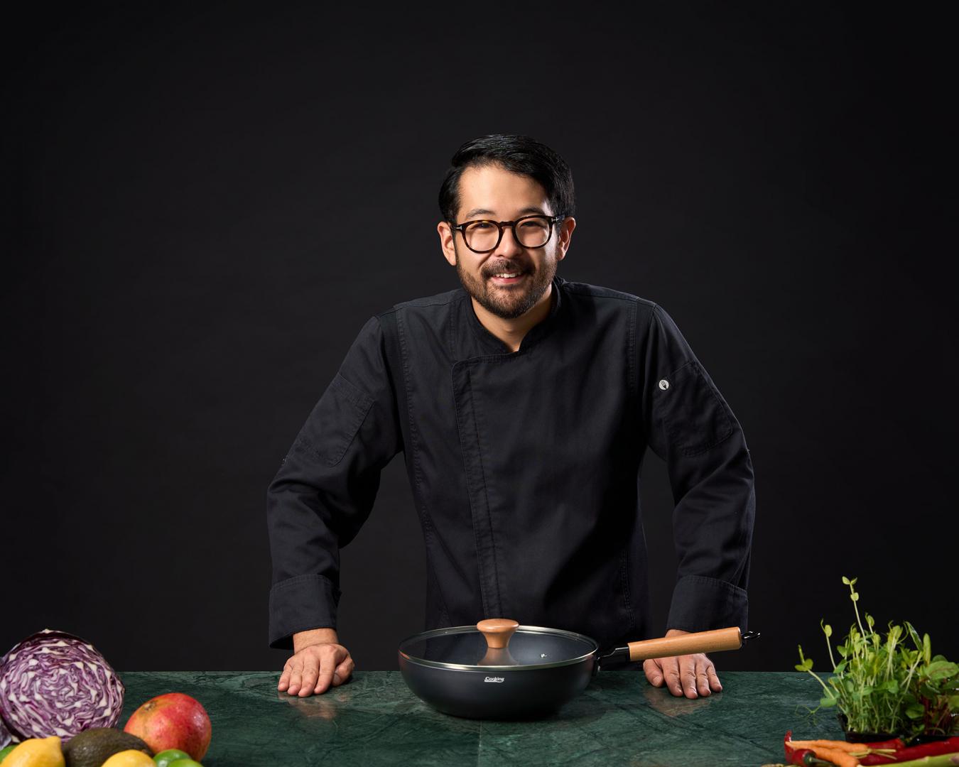 TIGAIE WOK + CAPAC 26X7.5CM, RIKITO WATANABE, SAMURAI GOURMET, COOKING - imagine 9