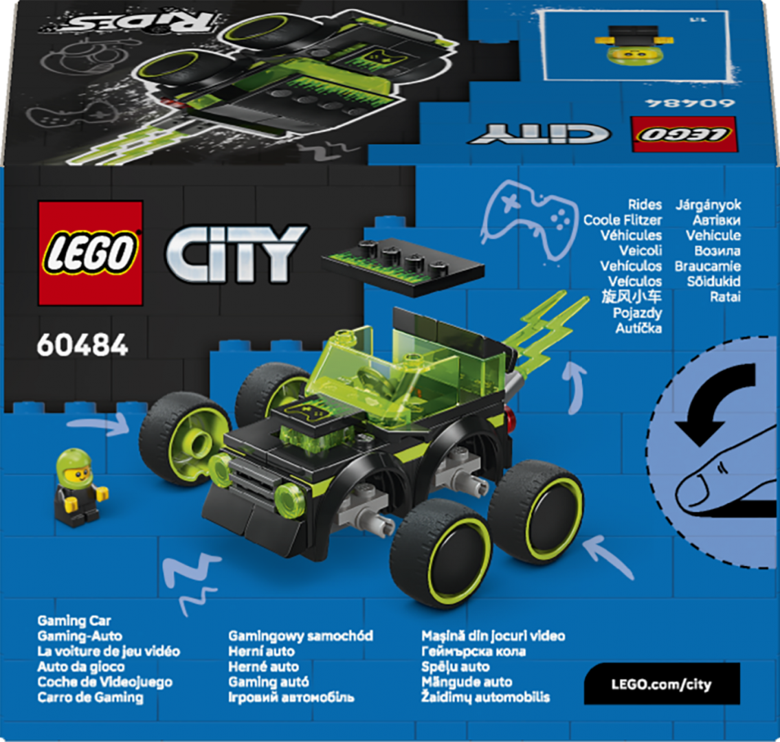 VEHICULE MASINA CURSE JOCURI LEGO60484 - imagine 3