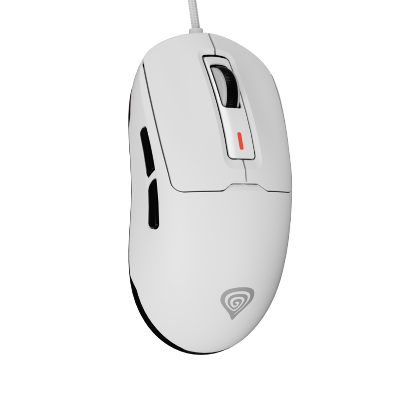 Mouse Gaming GENESIS Krypton 660, 12000 DPI, Alb