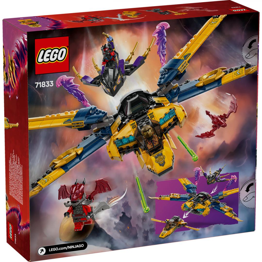 SUPERAVIONUL CU REACTIE AL LUI RAS SI ARIN, LEGO 71833 - imagine 5