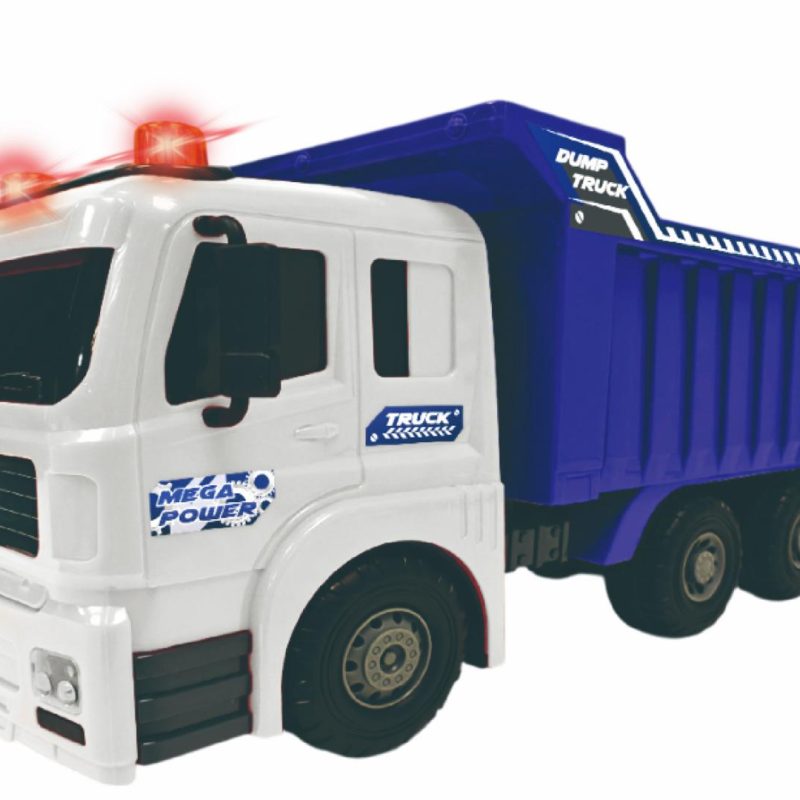 VEHICULE CU LUMINI, SUNETE SI FRICTIUNE, SCARA 1/6, BASCULANTA MOV