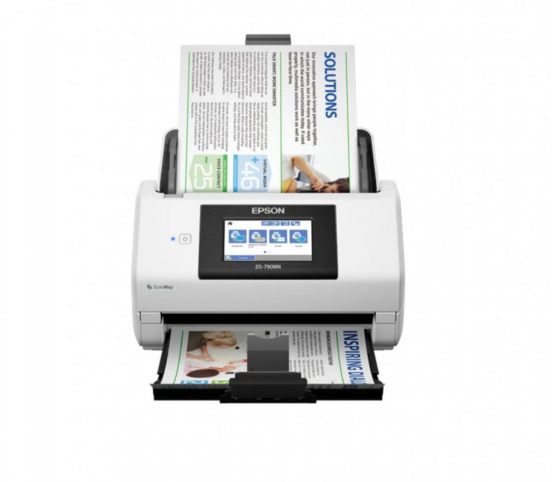 Scanner Epson WorkForce DS-790WN, A4, Duplex, Sheetfed, USB + WLAN