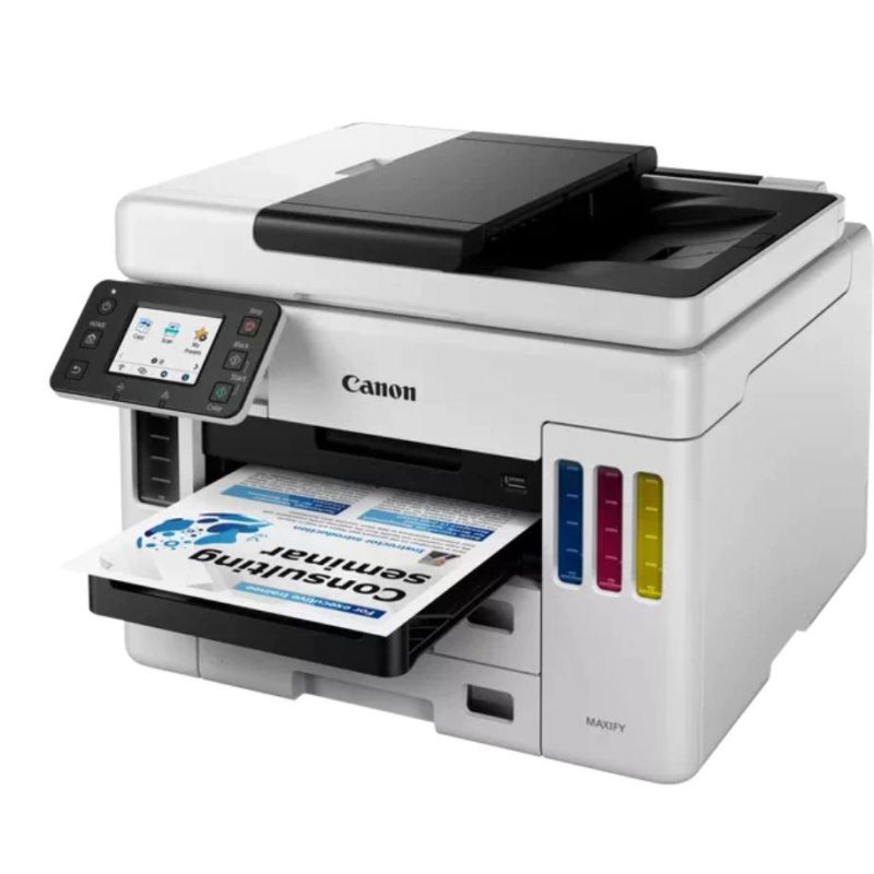 Multifunctional inkjet color CISS Canon Maxify GX7040, ( Print, Copy,Scan, - imagine 7