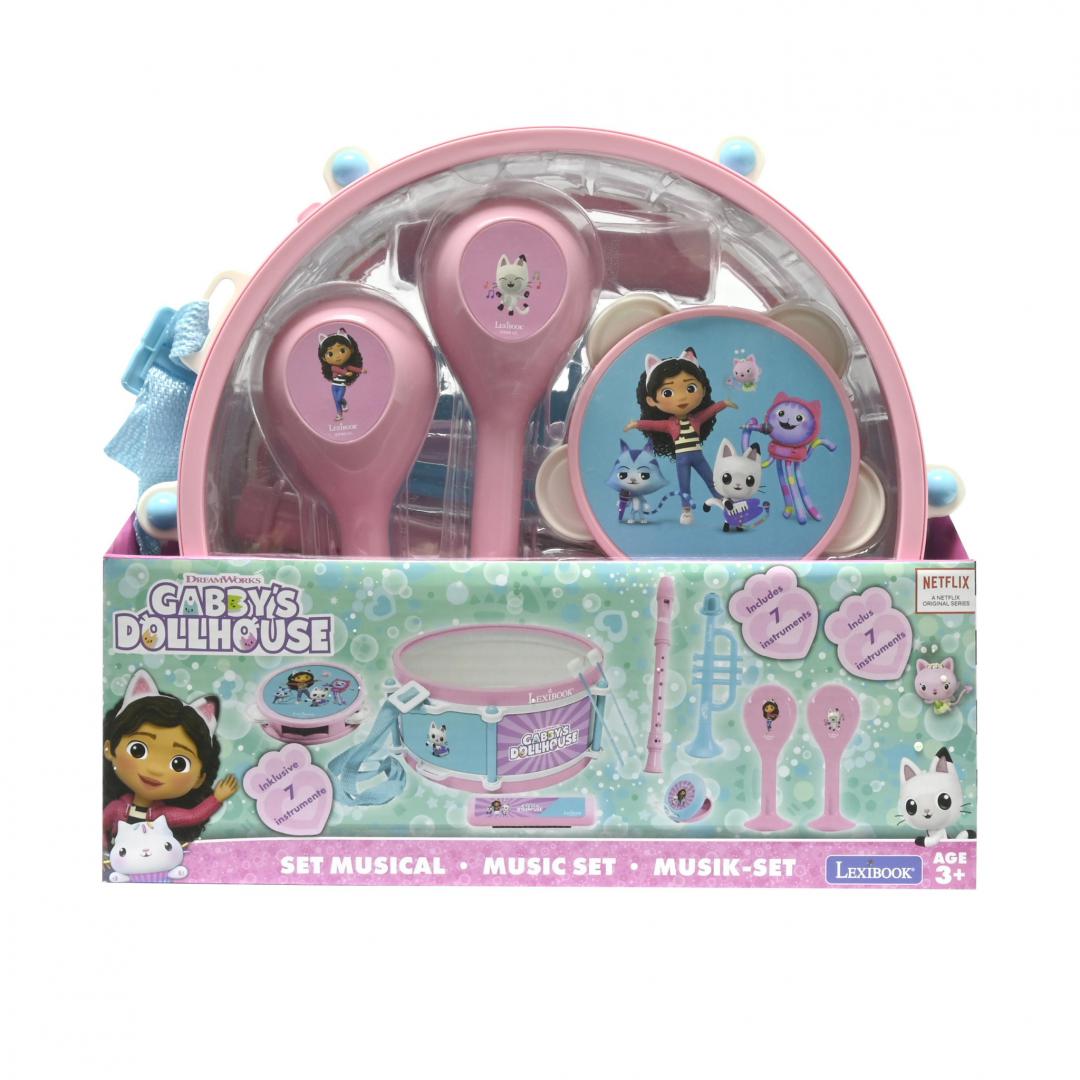 SET MUZICAL 7 PIESE, GABBY'S DOLLHOUSE - imagine 3