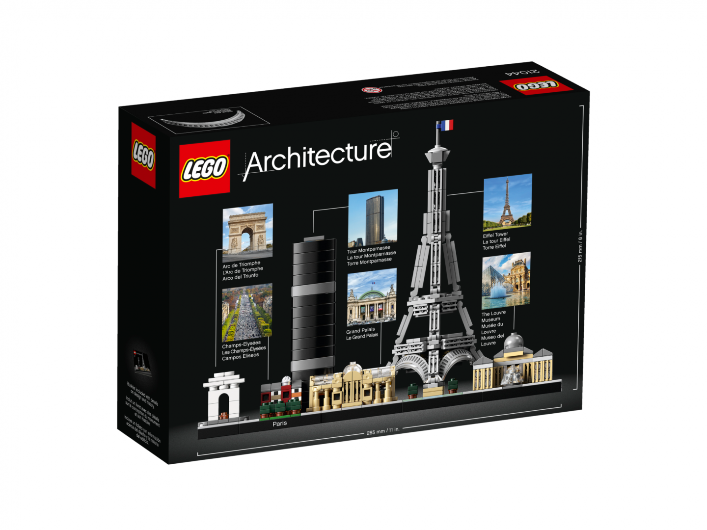 PARIS, LEGO 21044 - imagine 5