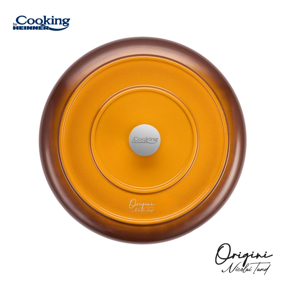 TIGAIE ALUMINIU TURNAT + CAPAC 26x5CM, NICOLAI TAND, ORIGINI, COOKING - imagine 4