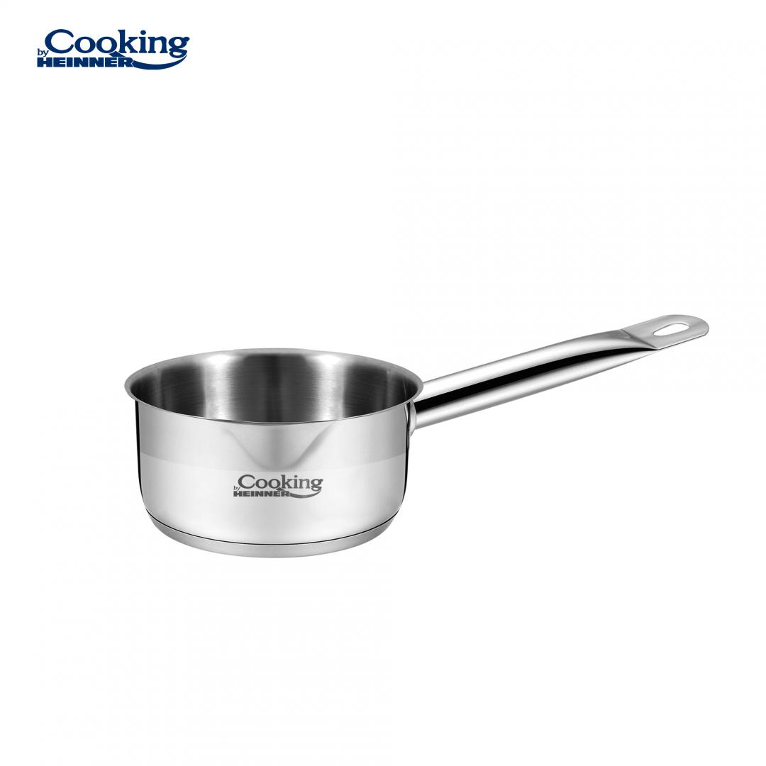 CASEROLA INOX 12X6 CM, 0.6 L, MAESTRO, COOKING BY
