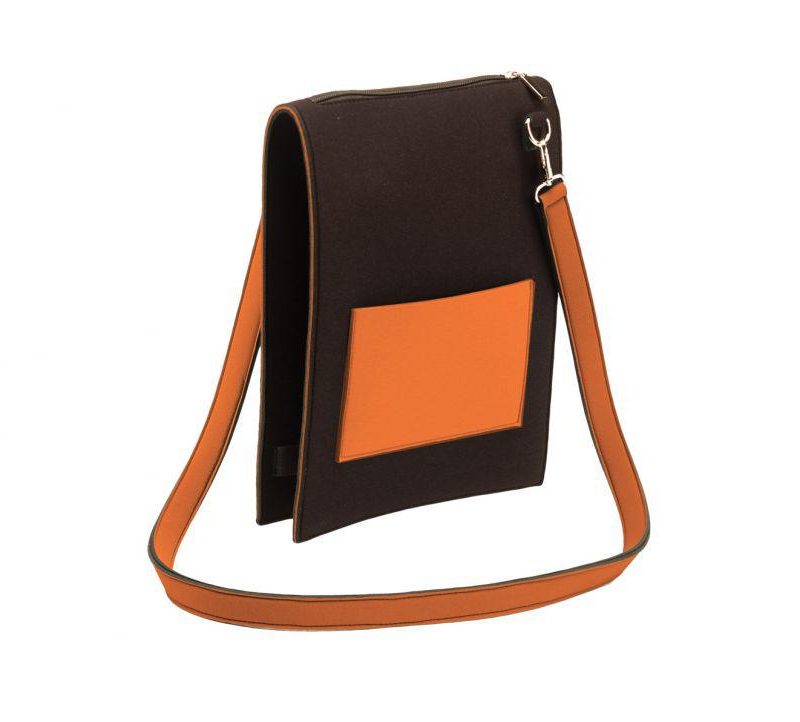 GEANTA UMAR NFUN TRENDY NEGRU PORTOCALIU