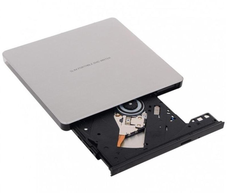 Unitate optica HITACHI-LG, GP60NS60, DVD-RW, 8x, USB2.0, slim, silver