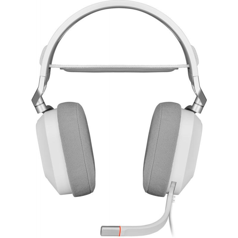 Casti Gaming Head-band Corsair HS80 RGB USB, Wired, Alb - imagine 4