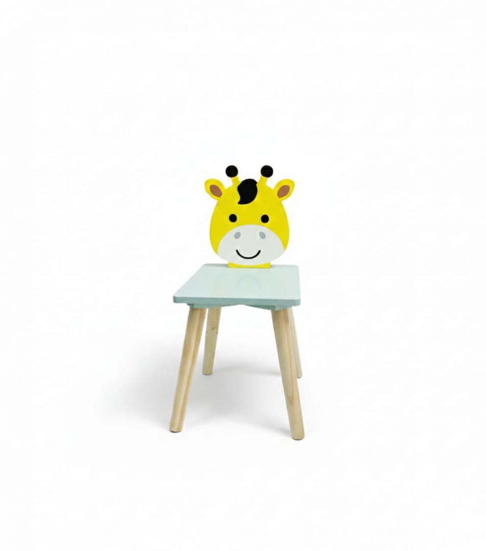 Scaun copii, MDF,design girafa, U-Grow
