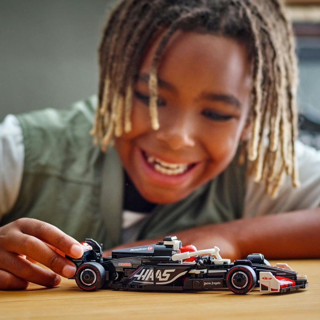 MASINA DE CURSE MONEYGRAM HAAS F1, TEAM VF-24, LEGO - imagine 9