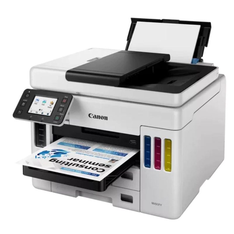 Multifunctional inkjet color CISS Canon Maxify GX7040, ( Print, Copy,Scan, - imagine 6