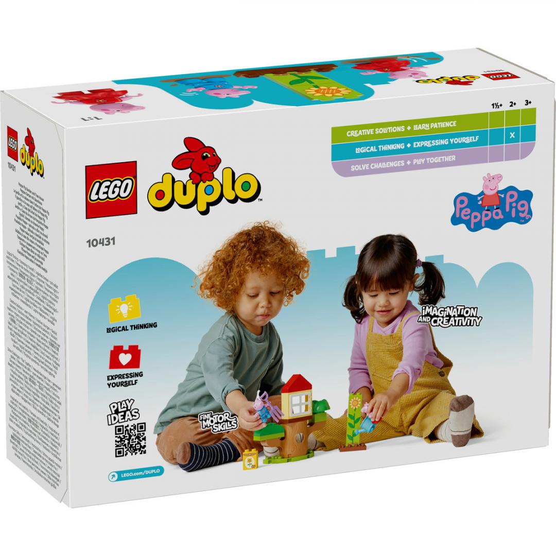 GRADINA SI CASA DIN COPAC A PURCELUSEI PEPPA, LEGO 10431 - imagine 3