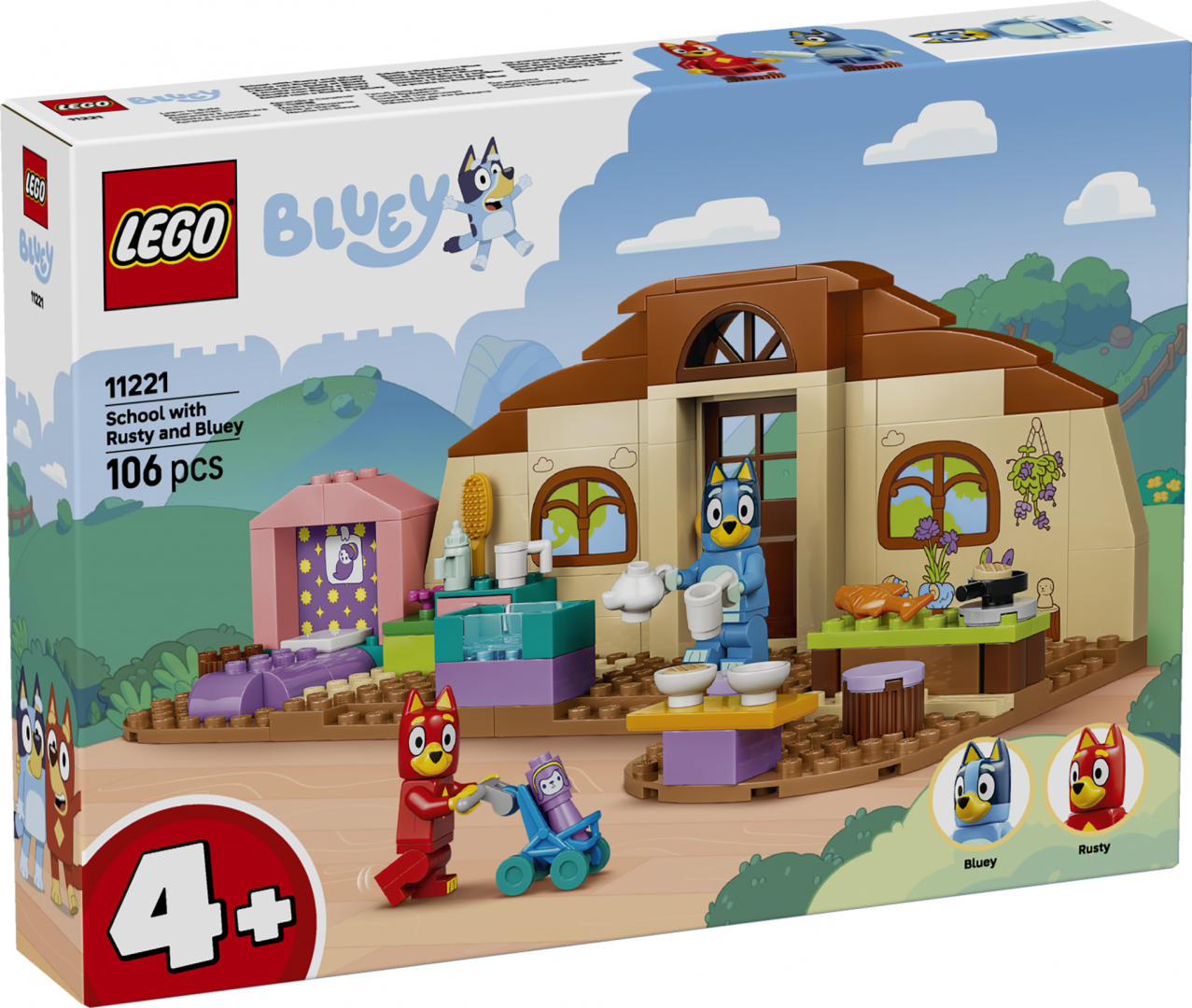 LA SCOALA CU RUSTY SI BLUE LEGO11221 - imagine 3