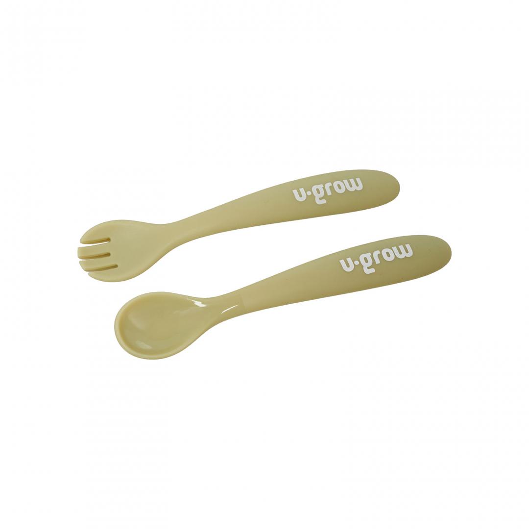 Set diversificare 5 piese silicon : baveta, bol, farfurie, lingurita - imagine 7