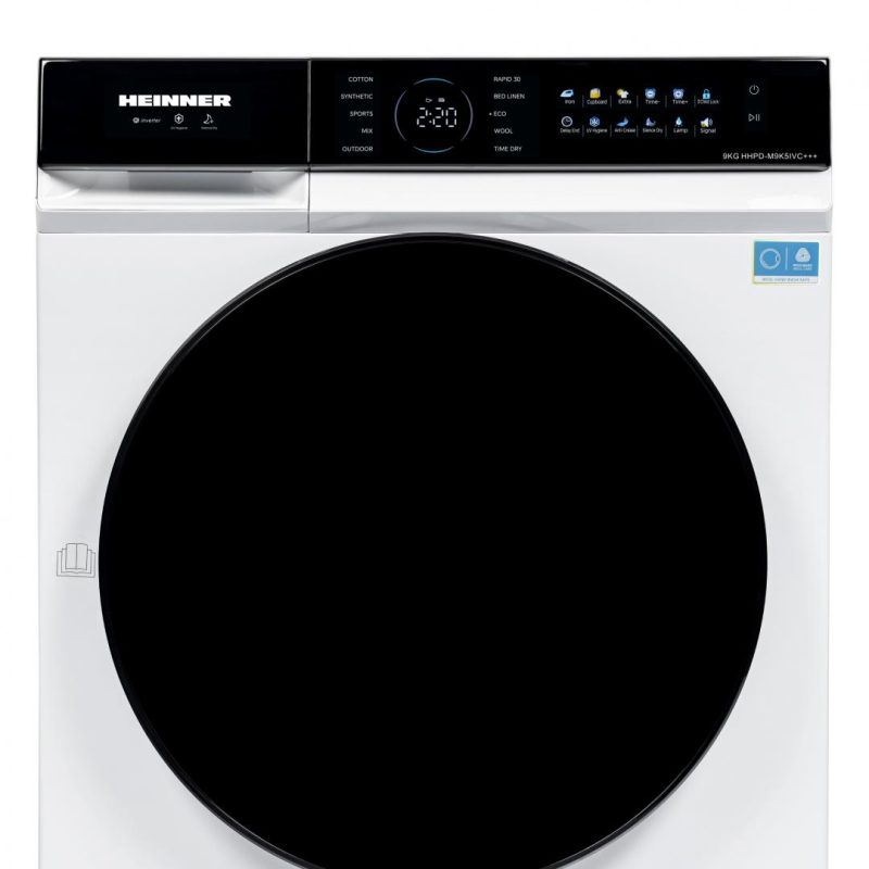 Uscator de rufe HEINNER HHPD-M9K5IVC+++, 9 kg, Inverter, Clasa: C,