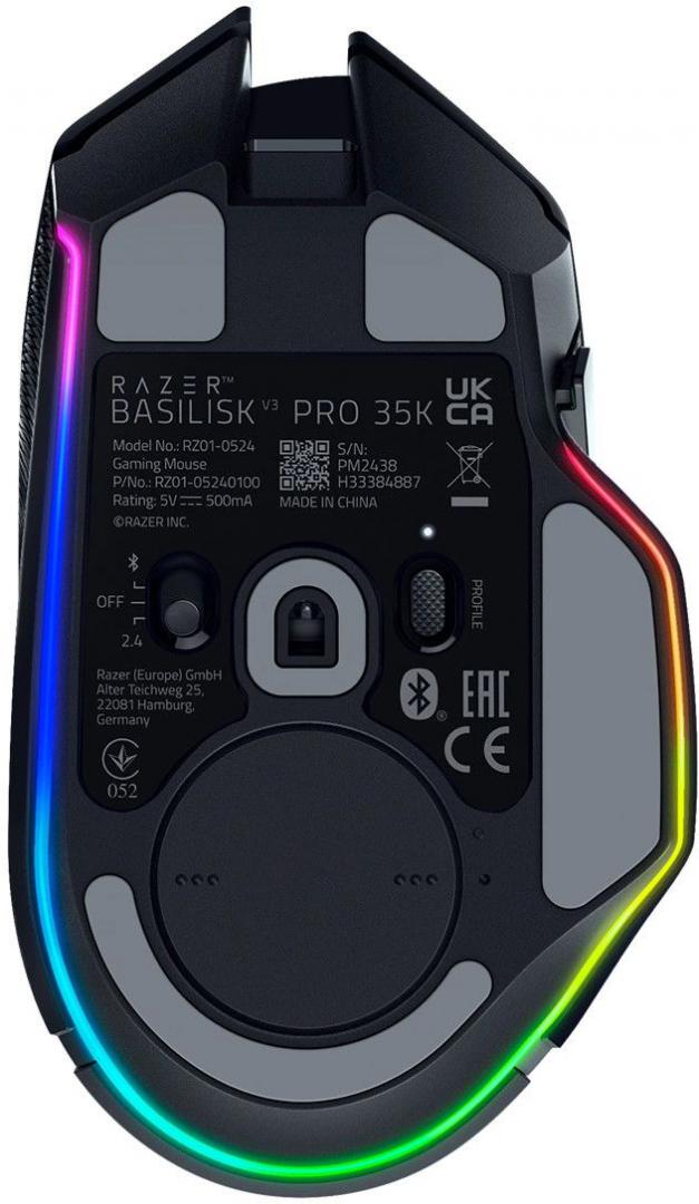 Mouse Gaming Wireless Razer Basilisk V3 Pro 35K, 35000 dpi, - imagine 5