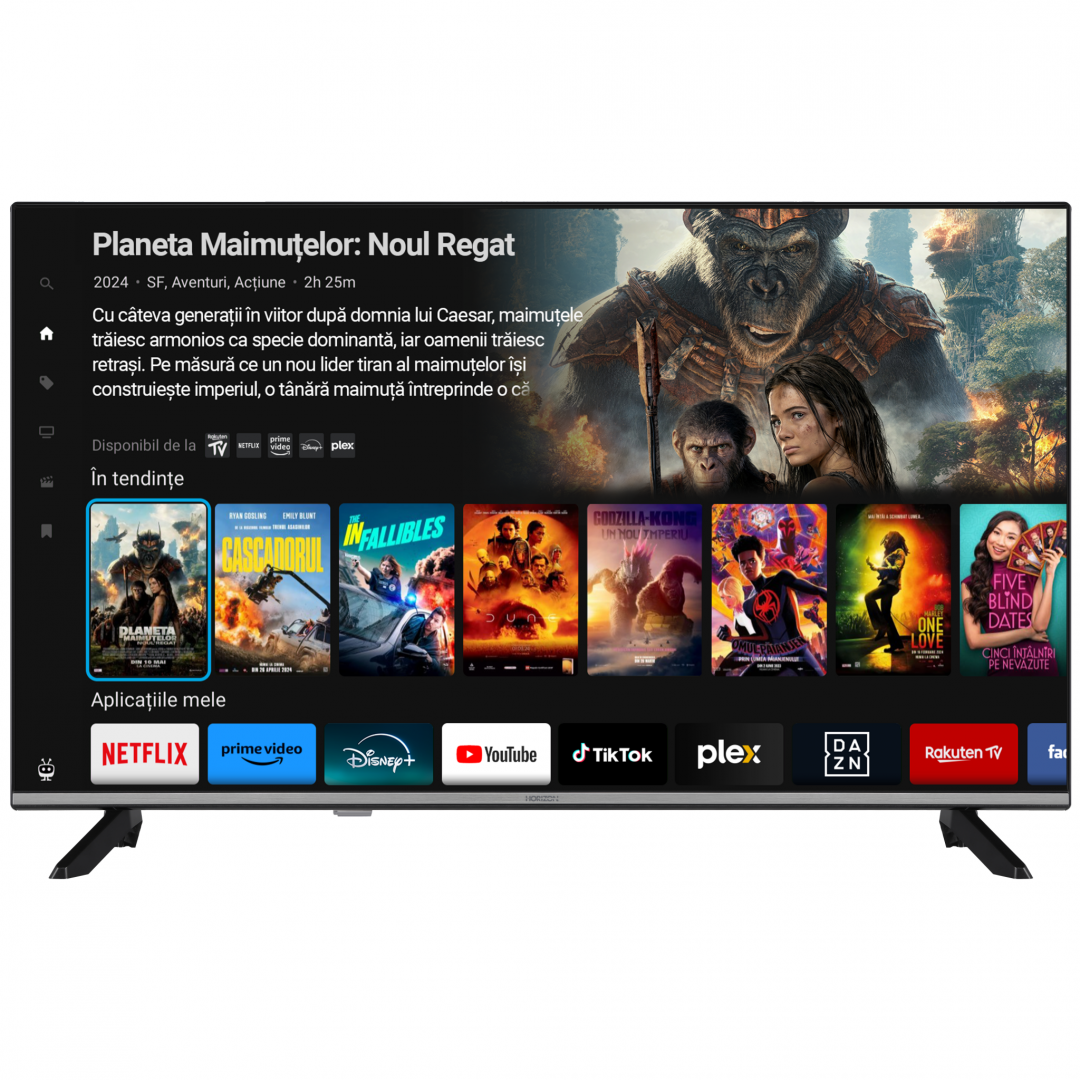 LED TV HORIZON SMART 43HL6360F/D, 43" D-LED, Full HD, DVB-S2/T2/C,