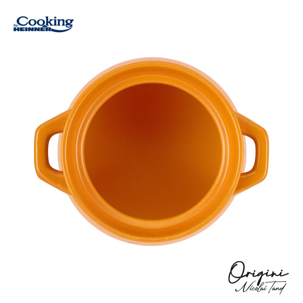 OALA CERAMICA CU CAPAC, 14.5x16 CM, 3 L, NICOLAI TAND, - imagine 5