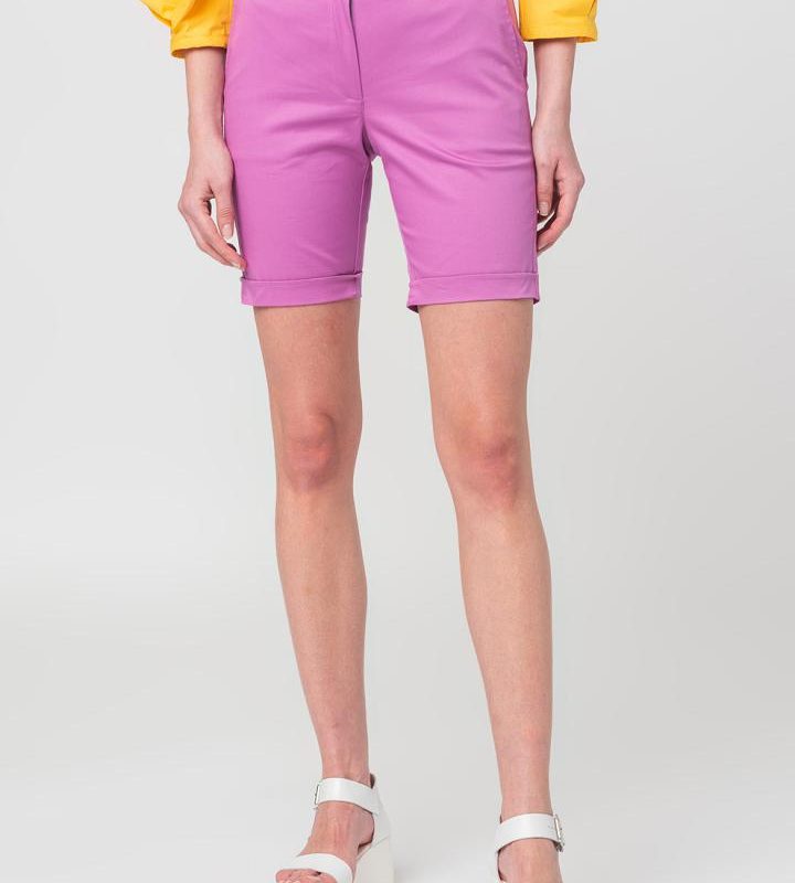 PANTALONI SCURT CASUAL FEMEI LILA XS