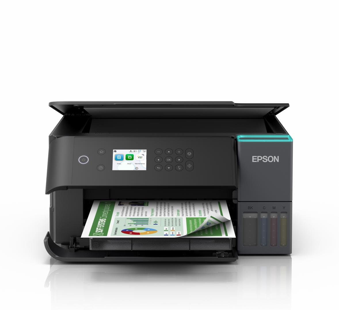 Multifunctional inkjet EPSON EcoTank L6360, CISS, format A4, Color, Duplex, - imagine 4