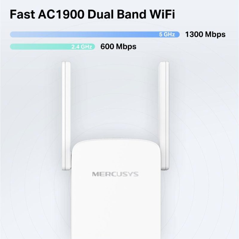 Mercusys AC1900 Wi-Fi Range Extender ME50G; Dual-Band, Standarde Wireless: IEEE - imagine 4