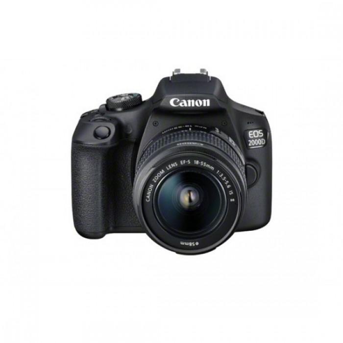 Camera foto Canon EOS-2000D kit, obiectiv EF-S 18-55mm f/3.5-5.6 IS - imagine 5