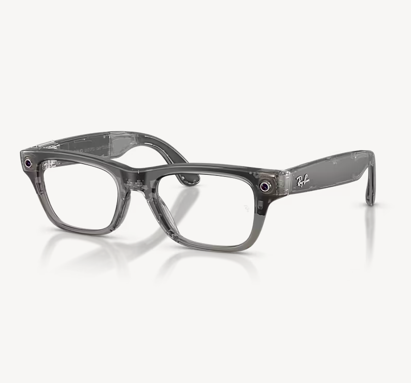 Ray-Ban Meta Blayzer Optics Gen 2 Universal Fit Matte Transparent