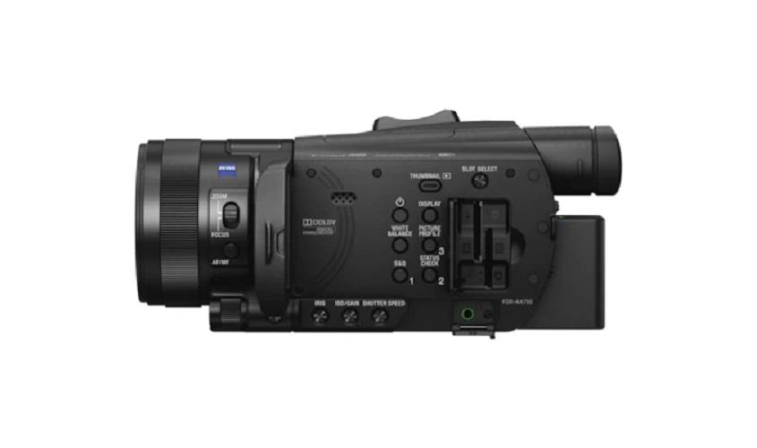 Camera Video 4K Sony FDR-AX700 Black, Handycam® 4K cu focalizareautomata - imagine 3
