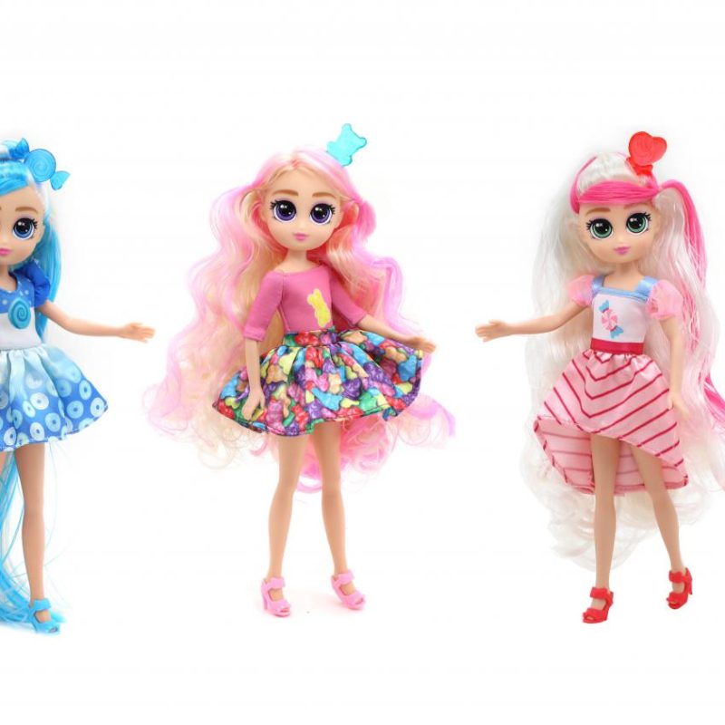 SET DE 5 PAPUSI, SWEETYZ, 23 CM