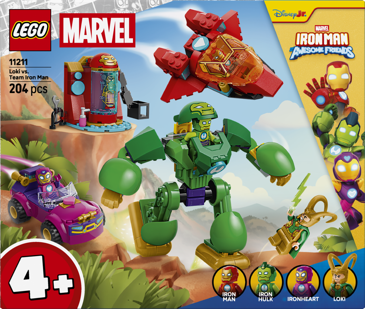 LOKI VS ECHIPA LUI IRON MAN LEGO11211 - imagine 3