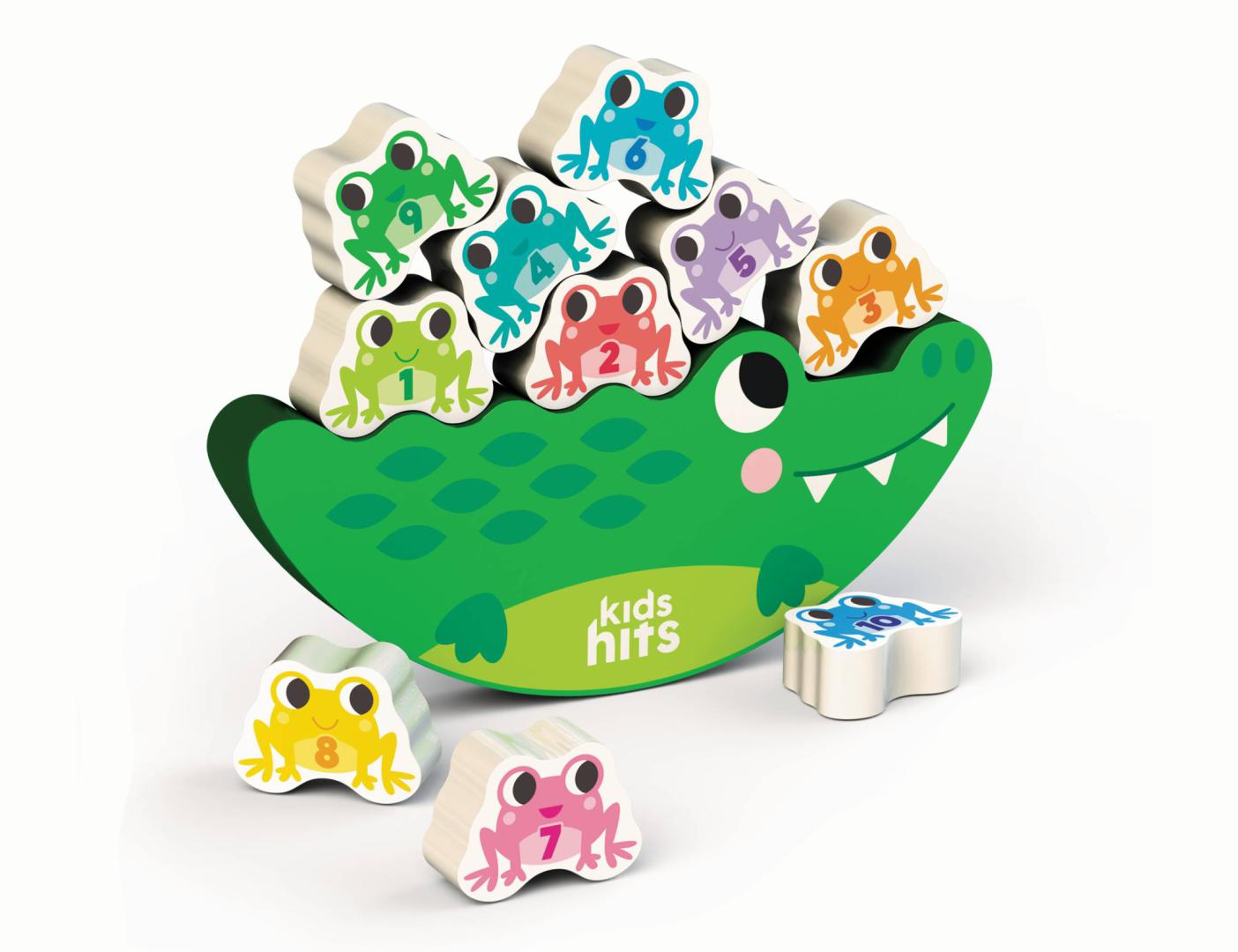CROCODIL DE BALANSARE, JUCARIE LEMN - imagine 3