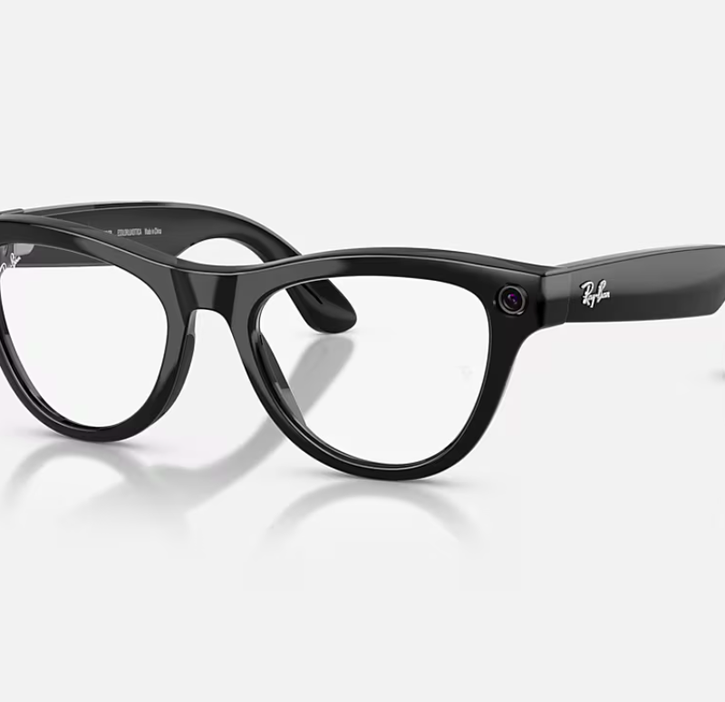 Ray-Ban Meta Skyler Gen 2 High Bridge Fit Shiny Black