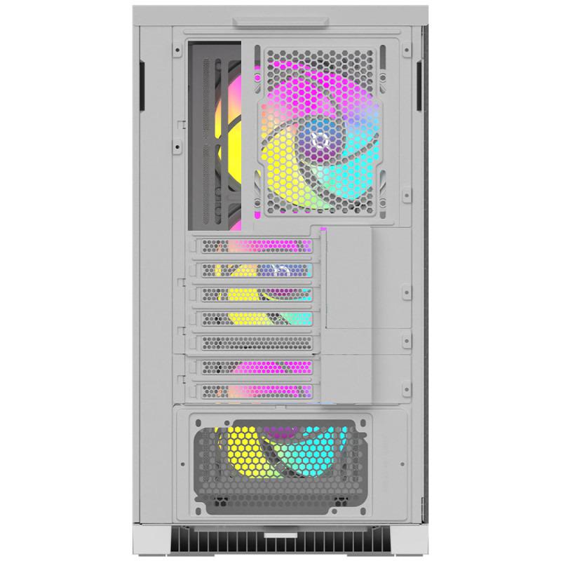 Carcasa AQIRYS XO-1, RGB, Mid Tower, White - imagine 3